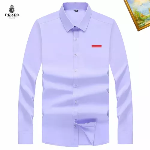 Prada Shirts Long Sleeved For Unisex #1364676 $40.00 USD, Wholesale Replica Prada Shirts