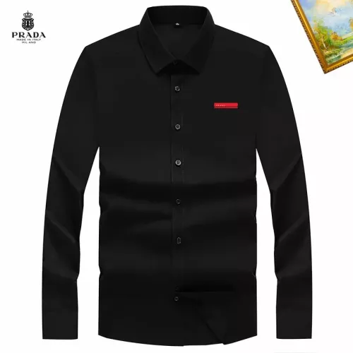 Prada Shirts Long Sleeved For Unisex #1364679 $40.00 USD, Wholesale Replica Prada Shirts