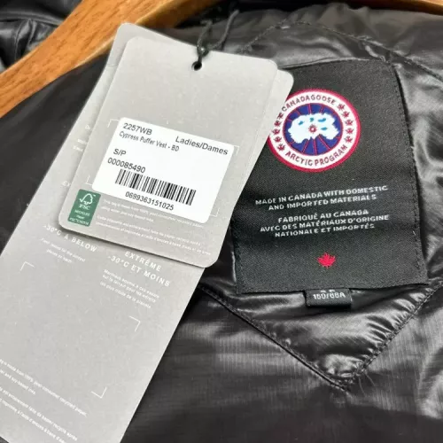 Replica Canada Goose Down Feather Coat Sleeveless For Women #1364770 $112.00 USD for Wholesale