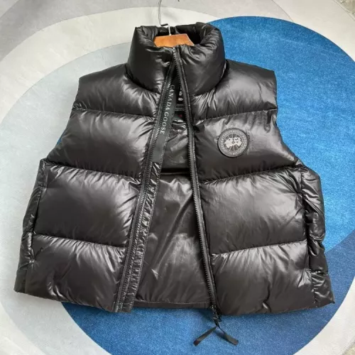 Replica Canada Goose Down Feather Coat Sleeveless For Women #1364770 $112.00 USD for Wholesale