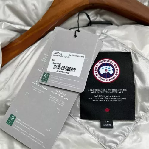 Replica Canada Goose Down Feather Coat Sleeveless For Women #1364772 $112.00 USD for Wholesale