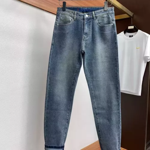 Replica LOEWE Jeans For Men #1364805 $52.00 USD for Wholesale