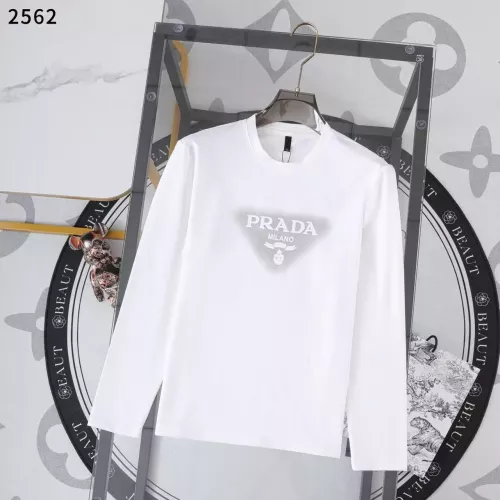 Prada T-Shirts Long Sleeved For Men #1364817