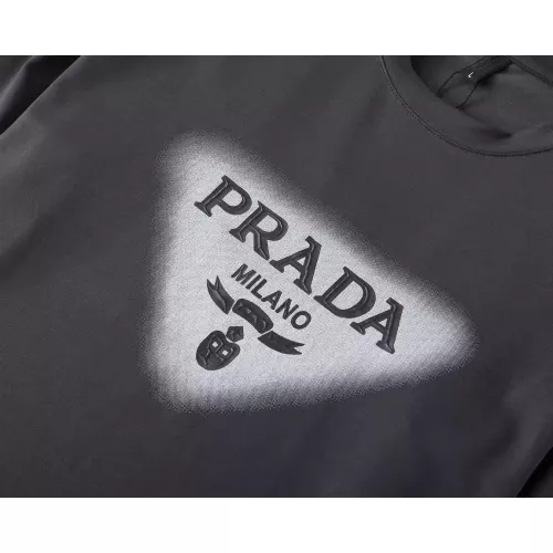 Replica Prada T-Shirts Long Sleeved For Men #1364819 $38.00 USD for Wholesale