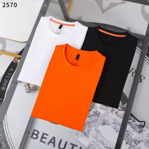 Replica Hermes T-Shirts Long Sleeved For Men #1364829 $38.00 USD for Wholesale