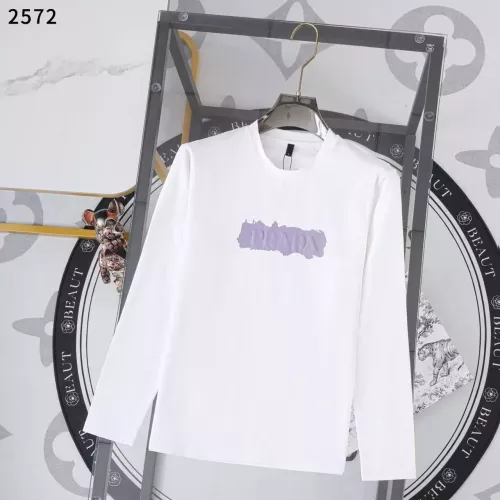 Prada T-Shirts Long Sleeved For Men #1364860 $38.00 USD, Wholesale Replica Prada T-Shirts
