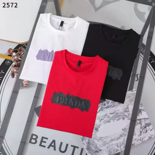 Replica Prada T-Shirts Long Sleeved For Men #1364860 $38.00 USD for Wholesale
