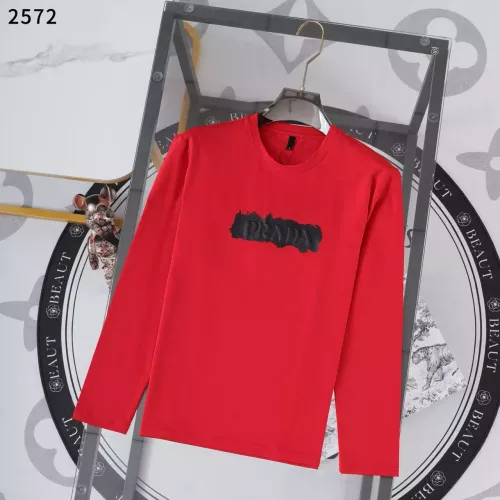 Prada T-Shirts Long Sleeved For Men #1364861