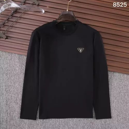 Prada T-Shirts Long Sleeved For Men #1364894 $38.00 USD, Wholesale Replica Prada T-Shirts