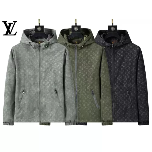 Replica Louis Vuitton LV Jackets Long Sleeved For Men #1364911 $52.00 USD for Wholesale