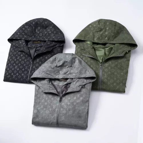 Replica Louis Vuitton LV Jackets Long Sleeved For Men #1364911 $52.00 USD for Wholesale
