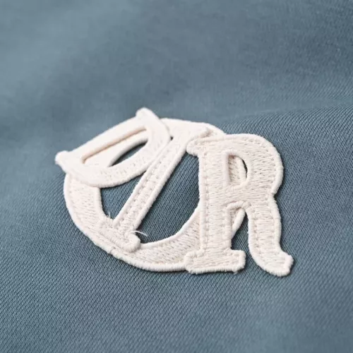 Replica Christian Dior Hoodies Long Sleeved For Unisex #1364918 $96.00 USD for Wholesale
