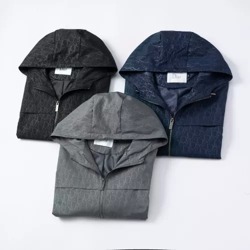 Replica Christian Dior Jackets Long Sleeved For Men #1364990 $52.00 USD for Wholesale