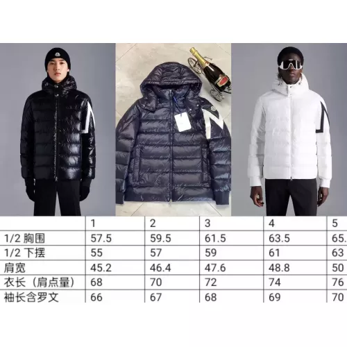 Replica Moncler Down Feather Coat Long Sleeved For Men #1365000 $125.00 USD for Wholesale