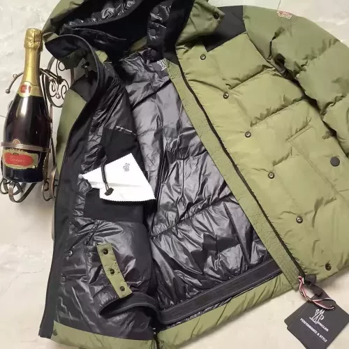 Replica Moncler Down Feather Coat Long Sleeved For Men #1365006 $185.00 USD for Wholesale