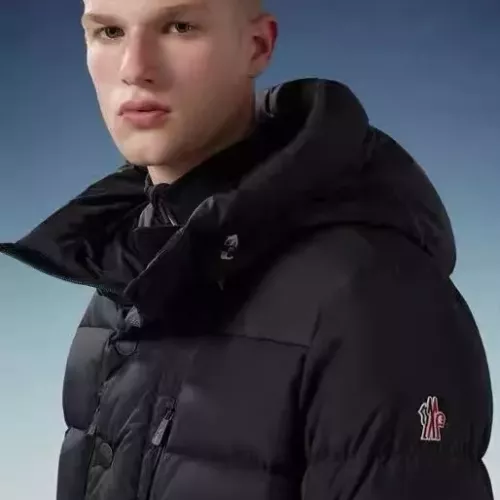 Replica Moncler Down Feather Coat Long Sleeved For Men #1365008 $185.00 USD for Wholesale