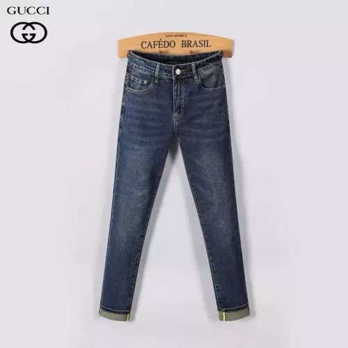 Replica Gucci Jeans For Men #1365024 $48.00 USD for Wholesale