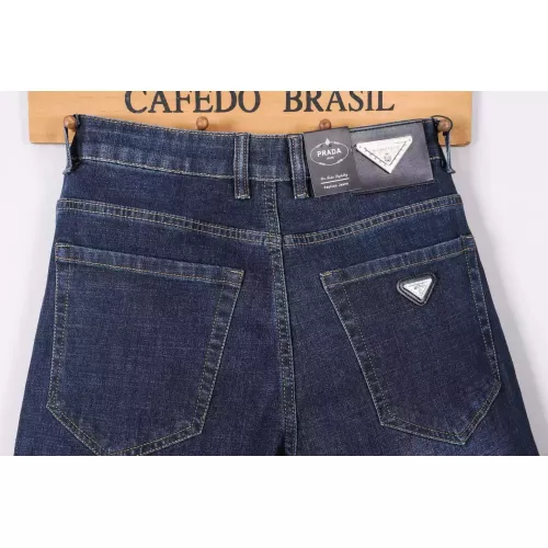 Replica Prada Jeans For Men #1365029 $48.00 USD for Wholesale