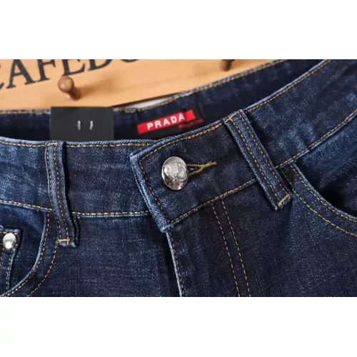 Replica Prada Jeans For Men #1365029 $48.00 USD for Wholesale