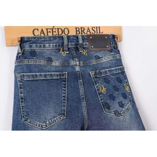 Replica Christian Dior Jeans For Men #1365030 $48.00 USD for Wholesale
