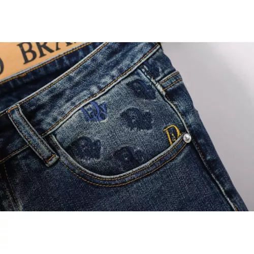 Replica Christian Dior Jeans For Men #1365030 $48.00 USD for Wholesale