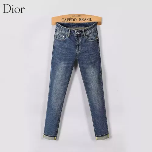 Replica Christian Dior Jeans For Men #1365030 $48.00 USD for Wholesale