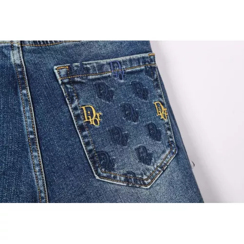 Replica Christian Dior Jeans For Men #1365030 $48.00 USD for Wholesale