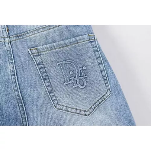 Replica Christian Dior Jeans For Men #1365031 $48.00 USD for Wholesale