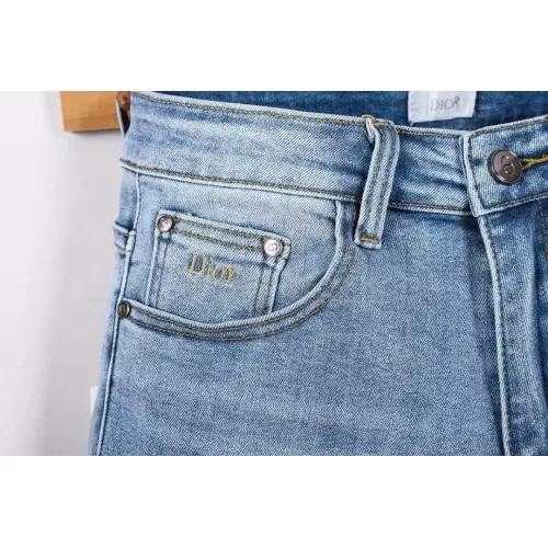 Replica Christian Dior Jeans For Men #1365031 $48.00 USD for Wholesale