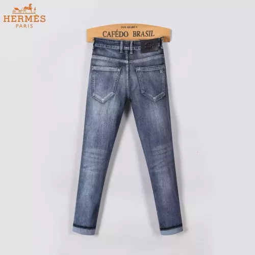 Replica Hermes Jeans For Men #1365033 $48.00 USD for Wholesale