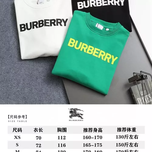 Replica Burberry Hoodies Long Sleeved For Unisex #1365035 $56.00 USD for Wholesale