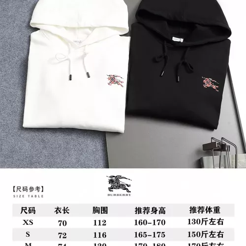 Replica Burberry Hoodies Long Sleeved For Unisex #1365038 $64.00 USD for Wholesale