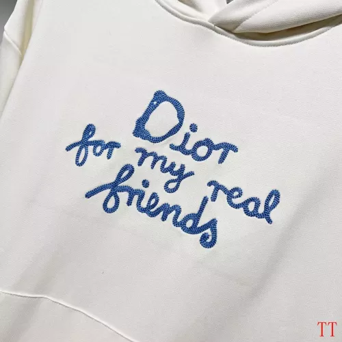 Replica Christian Dior Hoodies Long Sleeved For Unisex #1365061 $64.00 USD for Wholesale