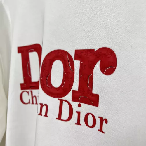 Replica Christian Dior Hoodies Long Sleeved For Unisex #1365066 $45.00 USD for Wholesale