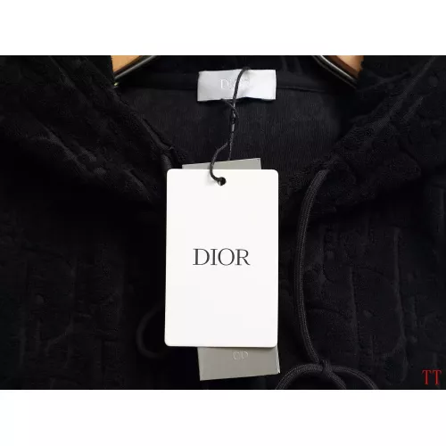 Replica Christian Dior Hoodies Long Sleeved For Unisex #1365075 $64.00 USD for Wholesale