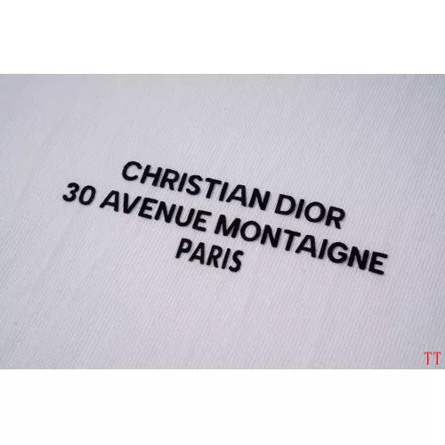 Replica Christian Dior T-Shirts Short Sleeved For Unisex #1365076 $32.00 USD for Wholesale