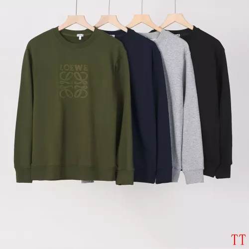 Replica LOEWE Hoodies Long Sleeved For Men #1365083 $45.00 USD for Wholesale