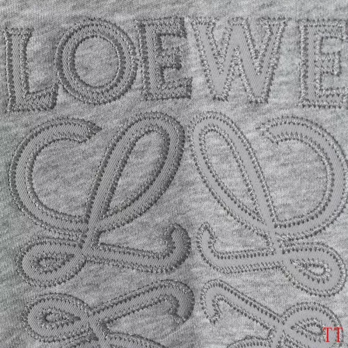 Replica LOEWE Hoodies Long Sleeved For Men #1365083 $45.00 USD for Wholesale