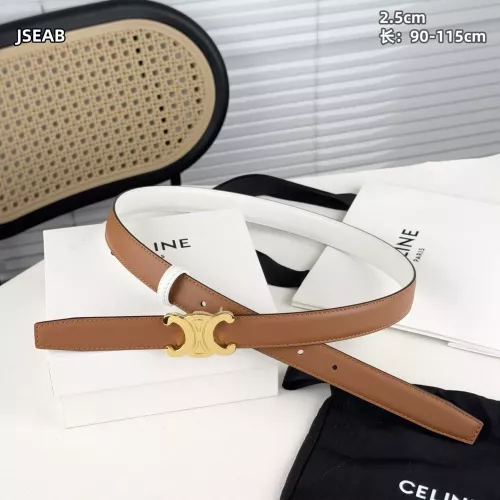 Replica Celine AAA Quality Belts For Women #1365156 $48.00 USD for Wholesale