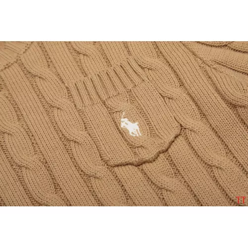 Replica Ralph Lauren Polo Sweaters Short Sleeved For Women #1365247 $42.00 USD for Wholesale