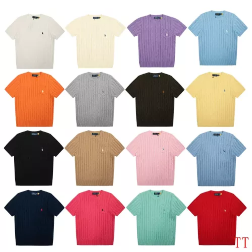 Replica Ralph Lauren Polo Sweaters Short Sleeved For Women #1365254 $42.00 USD for Wholesale