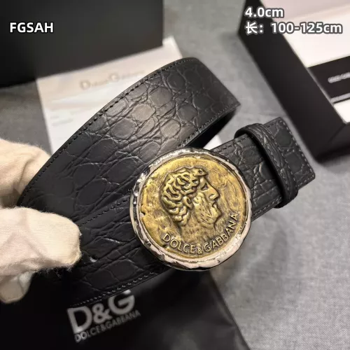 Replica Dolce & Gabbana D&G AAA Quality Belts For Men #1365291 $72.00 USD for Wholesale