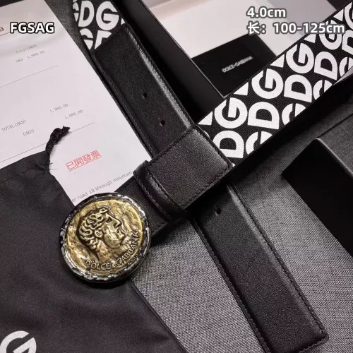 Replica Dolce & Gabbana D&G AAA Quality Belts For Men #1365306 $68.00 USD for Wholesale