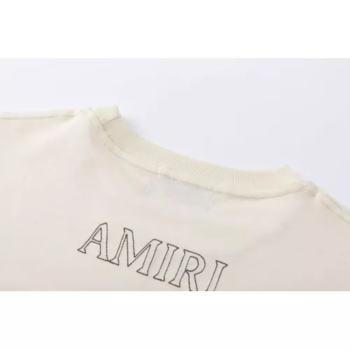 Replica Amiri T-Shirts Short Sleeved For Unisex #1365322 $42.00 USD for Wholesale