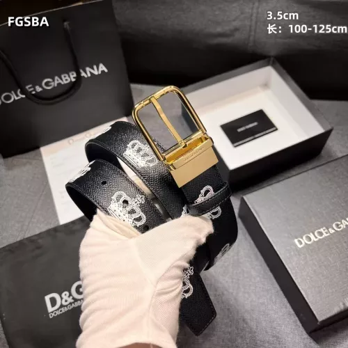 Replica Dolce & Gabbana D&G AAA Quality Belts For Men #1365324 $82.00 USD for Wholesale