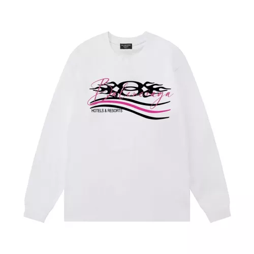 Balenciaga T-Shirts Long Sleeved For Unisex #1365327 $48.00 USD, Wholesale Replica Balenciaga T-Shirts
