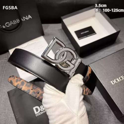 Replica Dolce & Gabbana D&G AAA Quality Belts For Men #1365332 $82.00 USD for Wholesale