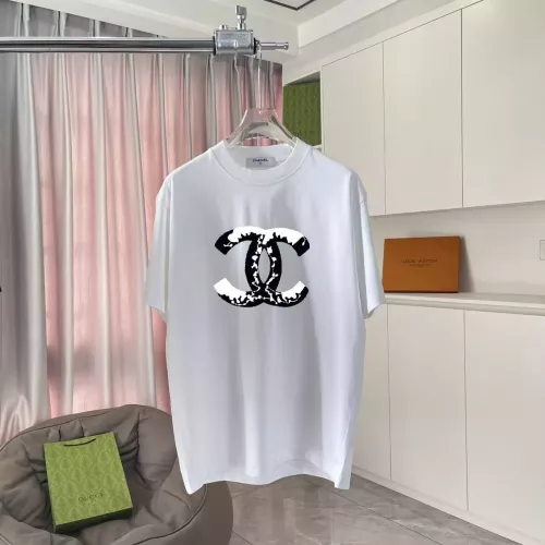 Chanel T-Shirts Short Sleeved For Unisex #1365337 $42.00 USD, Wholesale Replica Chanel T-Shirts