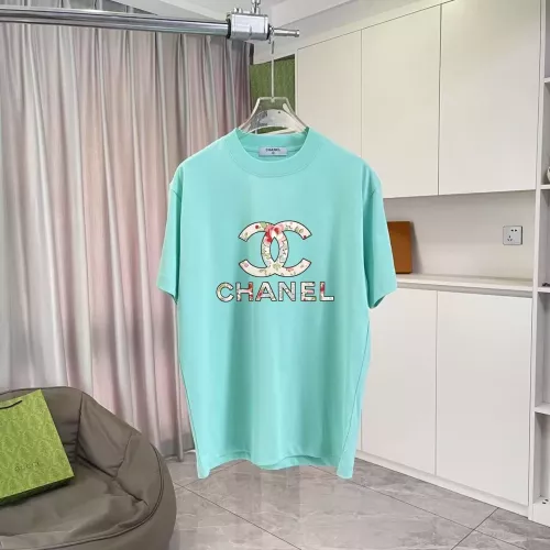 Chanel T-Shirts Short Sleeved For Unisex #1365348 $42.00 USD, Wholesale Replica Chanel T-Shirts