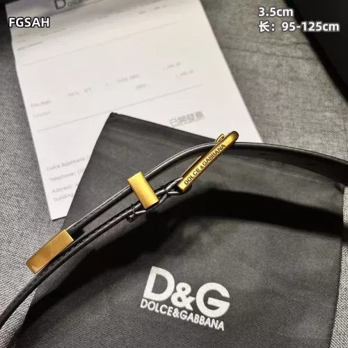 Replica Dolce & Gabbana D&G AAA Quality Belts For Unisex #1365400 $72.00 USD for Wholesale